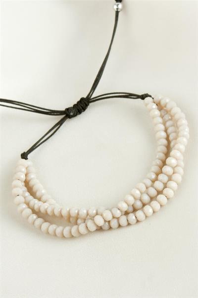 Üçlü Kristal Bileklik