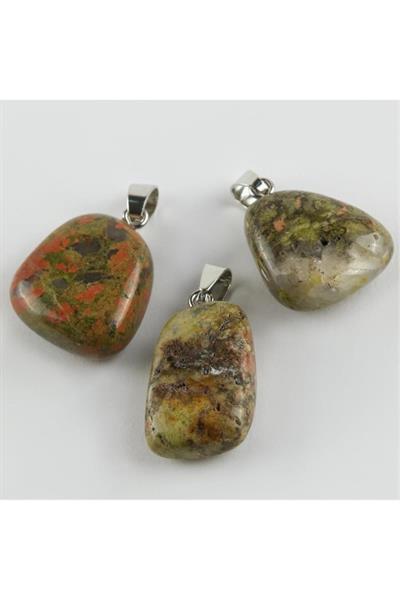 Unakit Doğaltaş Kolye Ucu