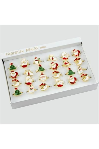 Yılbaşı Figürlü Eklem Yüzük