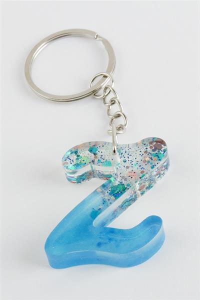 Z Harfli Epoksi Anahtarlık