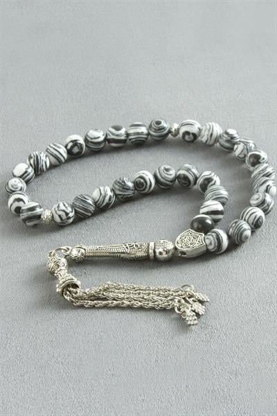 Akik Doğaltaş Tesbih 8 mm