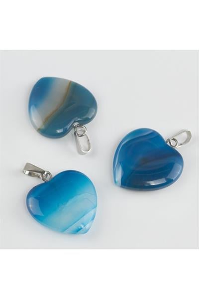 Akik Kalpli Doğaltaş Kolye Ucu