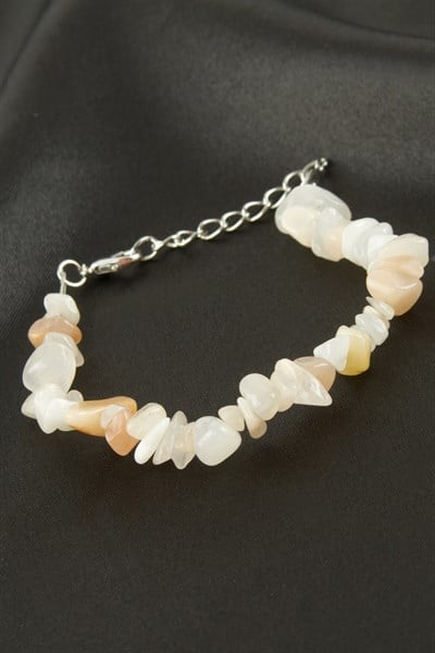 Akik Kırık Doğaltaş Bileklik