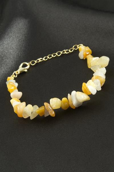 Akik Kırık Doğaltaş Bileklik