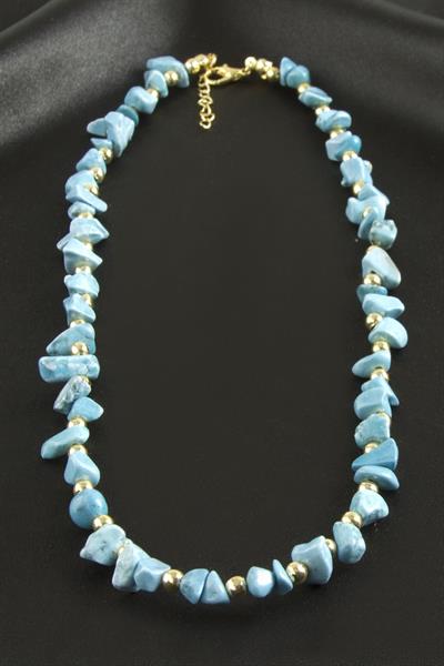 Akik Kırık Doğaltaş Kolye