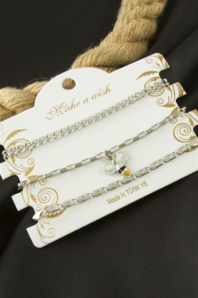 Arı Zincir Bileklik 3 Adet