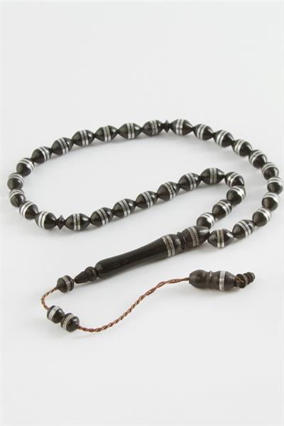 Arpa Kesim İşlemeli Kuka Tesbih 8*10 mm