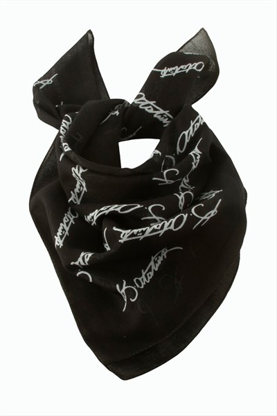 Atatürk İmzalı Desenli Bandana 50*50