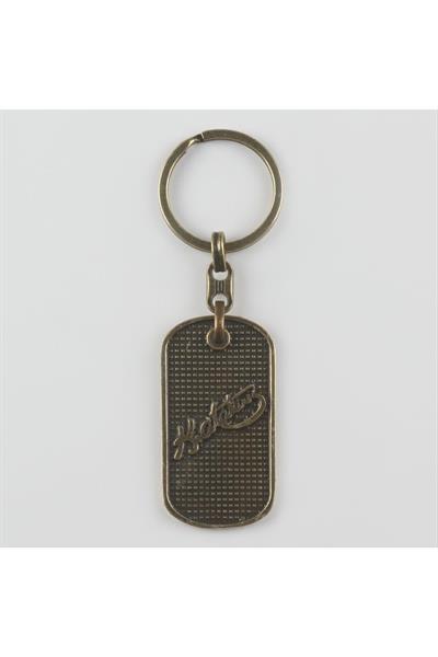 Atatürk İmzalı Figürlü Metal Anahtarlık