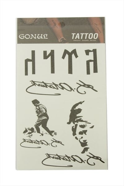 Atatürk Temalı Tattoo Dövme Sticker