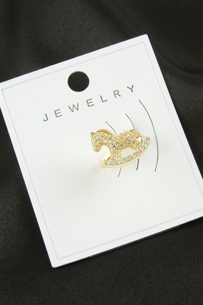 Atlı Karınca Zirkon Taşlı Kıkırdak Küpe 1 Adet