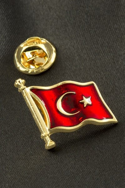 Ay Yıldız Yaka Rozet