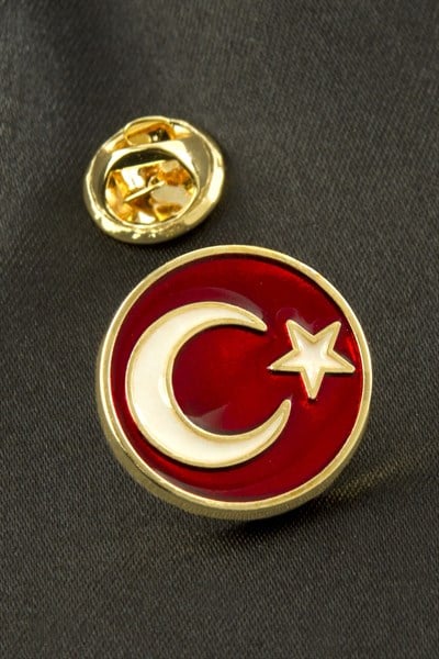 Ay Yıldız Yaka Rozet