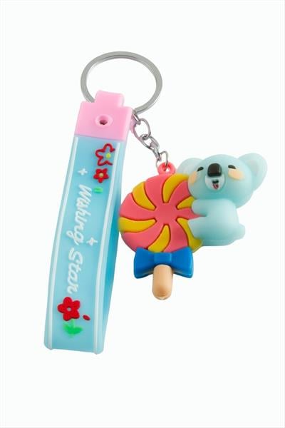 Ayıcık Şeker Silikon Anahtarlık