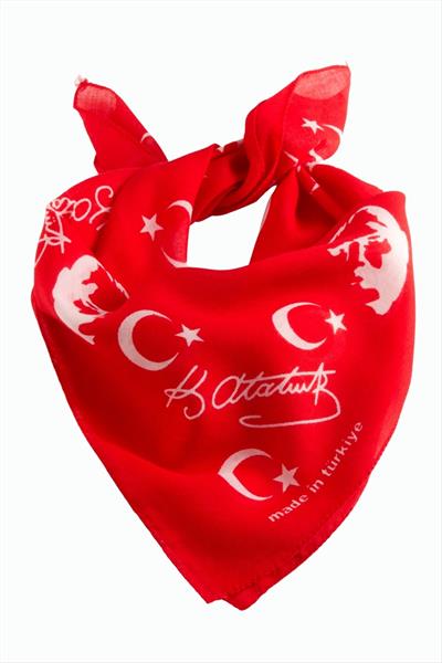 Ayyıldız Desenli Bandana 50*50