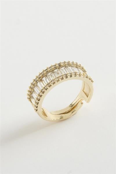 Baget Taşlı Yüzük