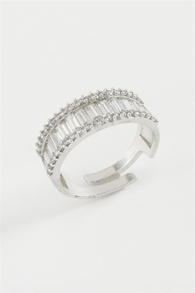 Baget Zirkon Taşlı Yüzük