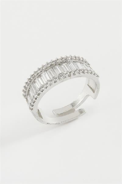 Baget Zirkon Taşlı Yüzük