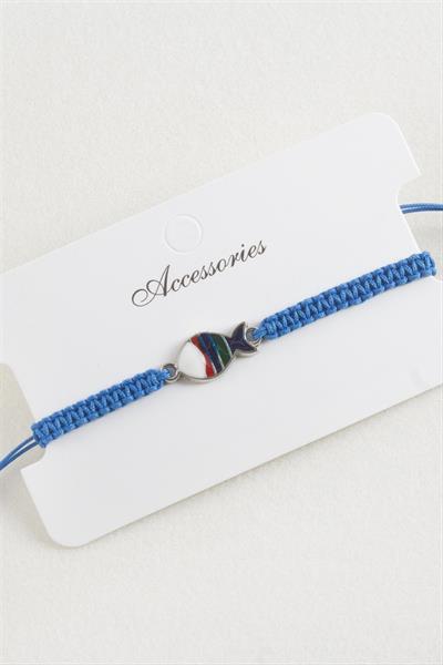 Balık Makrome Örgülü Bileklik