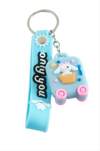 Bavul Silikon Anahtarlık