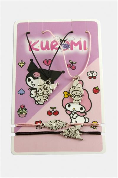 Best Friends Arkadaş Deri Set Kolye