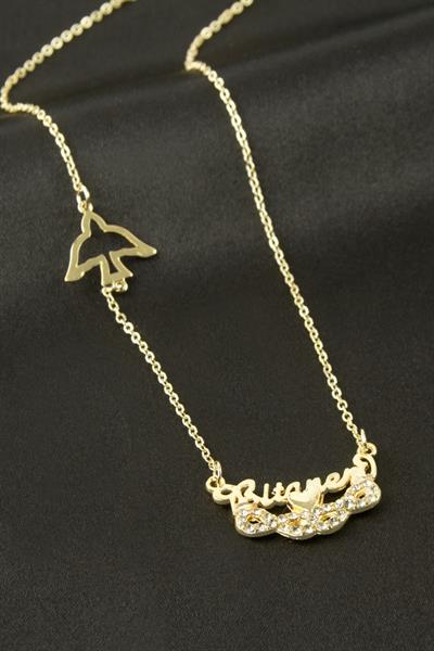 Bitanem Yazılı Sonsuzluk Şans Kolye