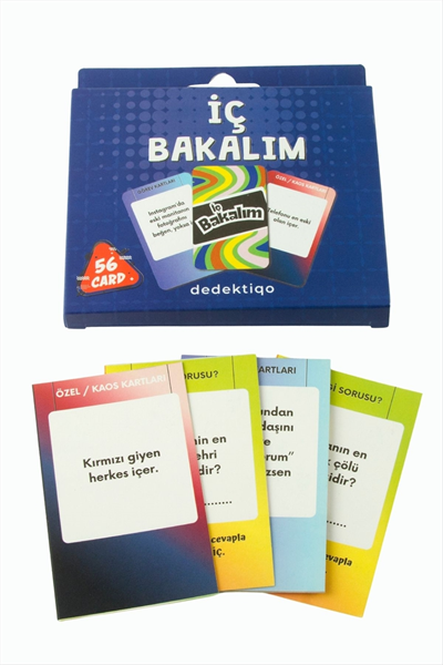 Bul İç Bakalım 56 Kart