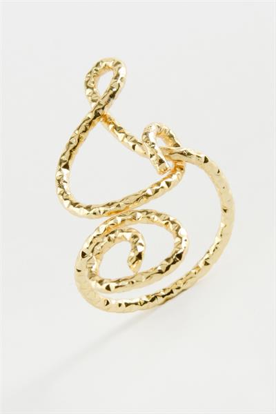 Burgulu Metal Yüzük