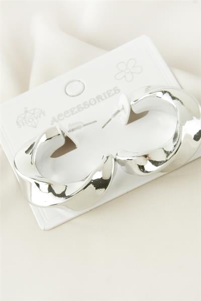 Burgulu Plastik Küpe