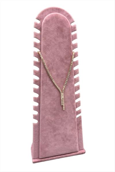 Çam Anfora Kumaş Kaplamalı Kolye Standı