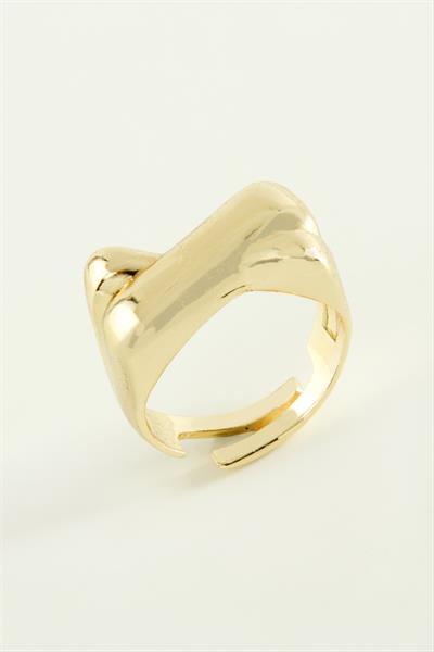 Çapraz Metal Yüzük