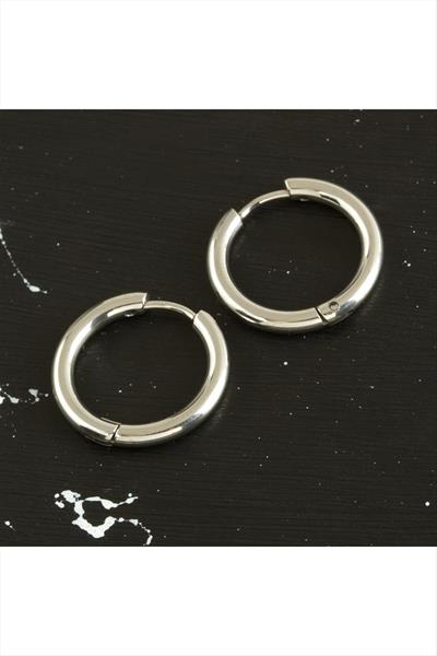Çelik Halka Küpe 1,5 cm