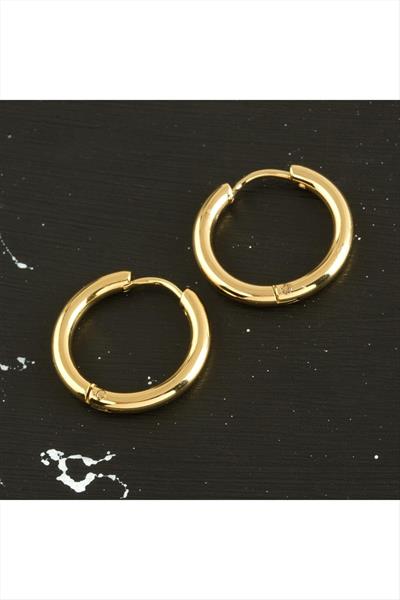 Çelik Halka Küpe 1,5 cm