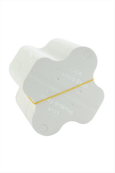 Çelik Yazılı Kolye Kartı 200 Adet