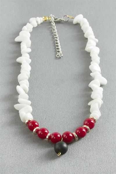 Ceyt Sedef Kırık Doğaltaş Kolye