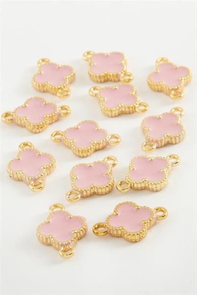 Çiçek Çift Kulplu Mineli Bileklik ve Kolye Ucu Aparatı 1 Adet