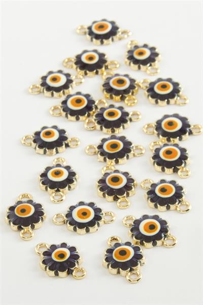 Çiçek Çift Kulplu Mineli Bileklik ve Kolye Ucu Aparatı 1 Adet