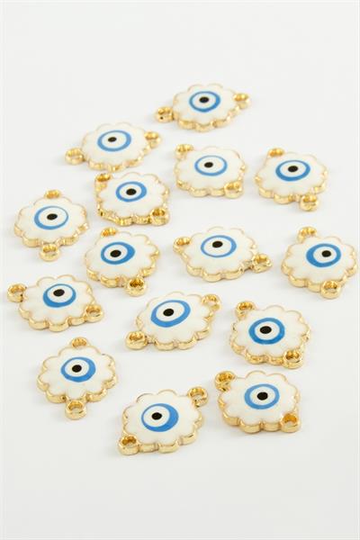 Çiçek Çift Kulplu Mineli Bileklik ve Kolye Ucu Aparatı 1 Adet