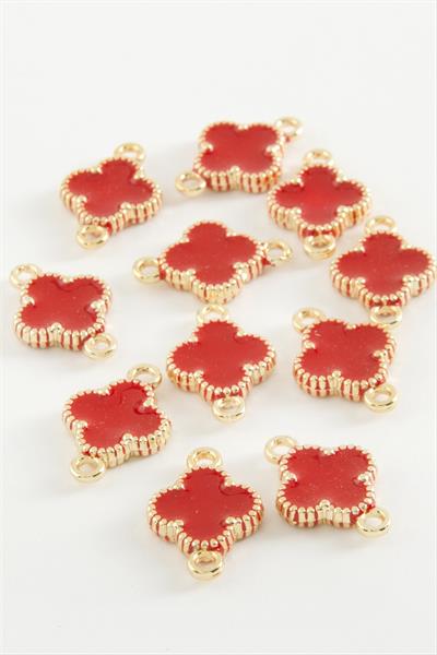 Çiçek Çift Kulplu Mineli Bileklik ve Kolye Ucu Aparatı 1 Adet