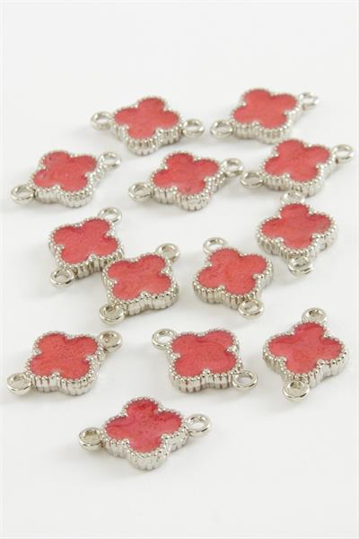 Çiçek Çift Kulplu Mineli Bileklik ve Kolye Ucu Aparatı 1 Adet