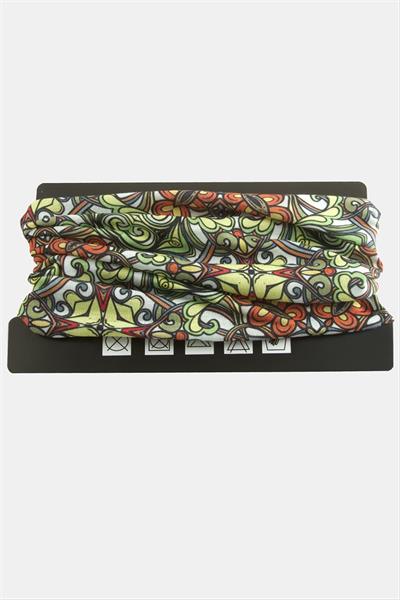 Çiçek Desenli Baff Boyunluk