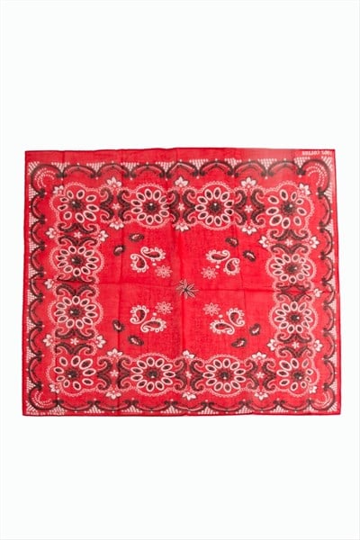 Çiçek Desenli Bandana 50*50