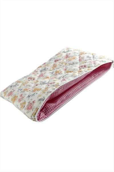 Çiçek Desenli Labtop Bilgisayar Çantası 15*16 inç