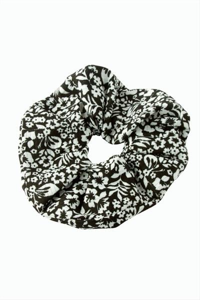 Çiçek Desenli Simit Toka 13 cm