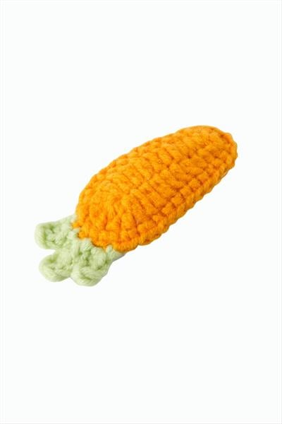 Çiçek İşlemeli Örgülü Çıtçıtlı Toka