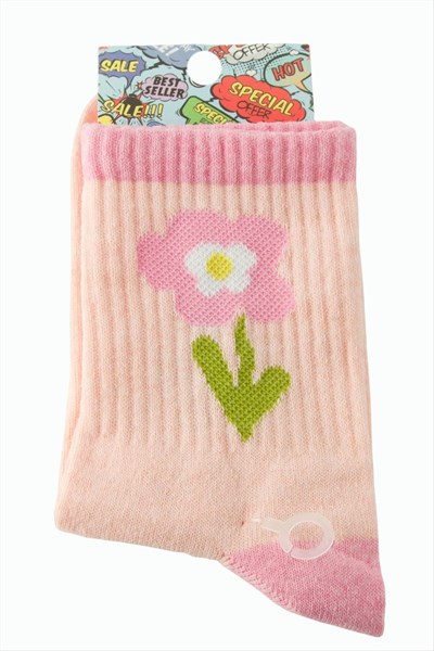 Çiçek Kolej Çorap 8*28