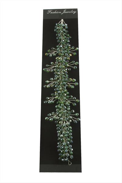 Çiçek Kristal Saç Aksesuarı