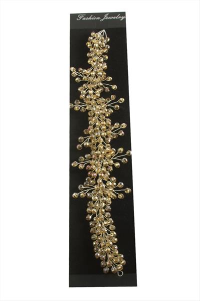 Çiçek Kristal Saç Aksesuarı