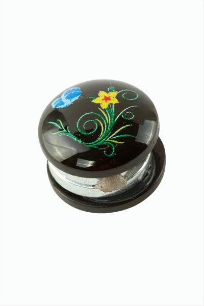 Çiçek Kupa Eşarp Mıknatısı 1 Adet