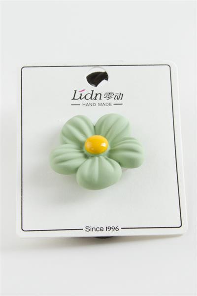 Çiçek Lastikli Toka